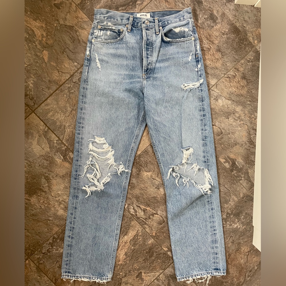 AGOLDE 90s mid-rise loose fit denim